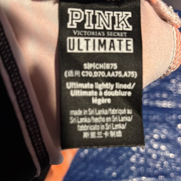 PINK ultimate gym to swim sports bra - Picture 3 of 3